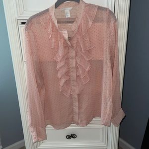 Light Pink H&M Blouse